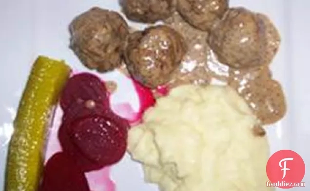 Finnish Meatballs (Lihapyorykoita)