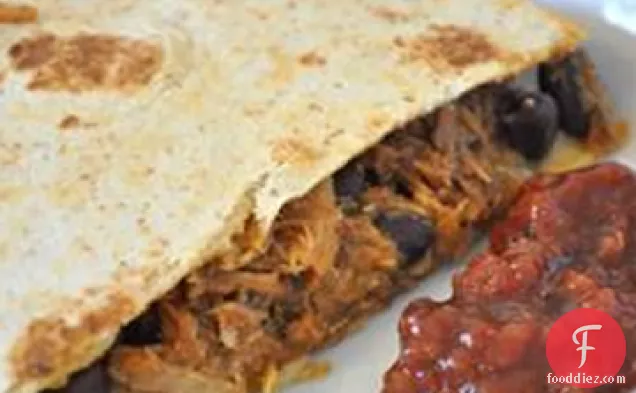 Barbeque Bacon Quesadillas