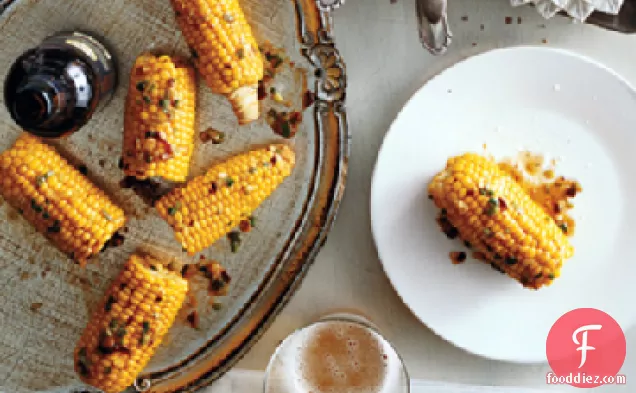 Corn on the Cob with Chipotle-Scallion Butter