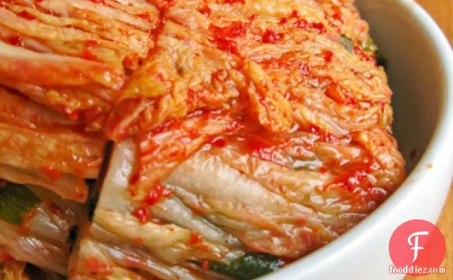 Kimchi (traditional Spicy Napa Cabbage Pickle)
