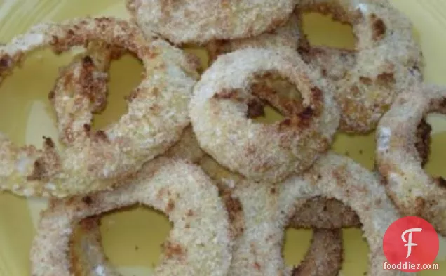 Oven Fried Onion Rings