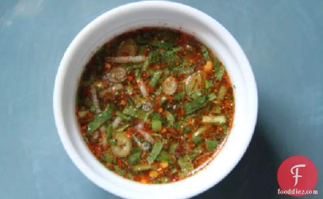 Thai Dried Chili Dipping Sauce