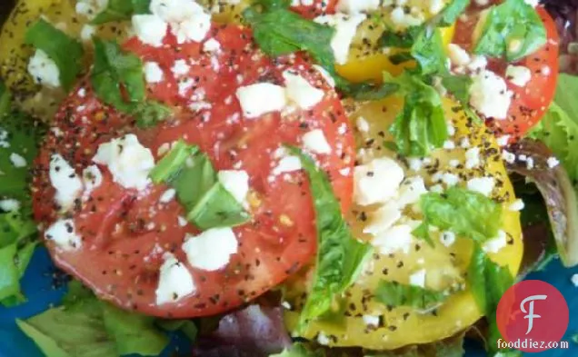 Tomato Salad With Goat Cheese