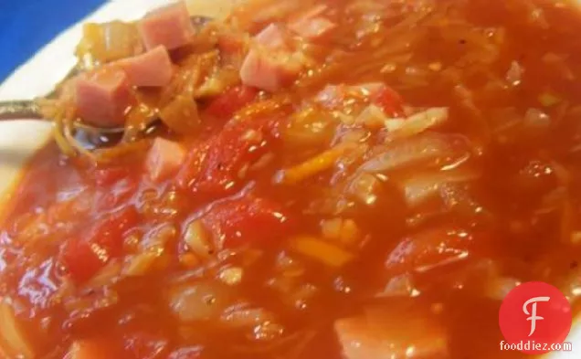 Tomato Ham Soup