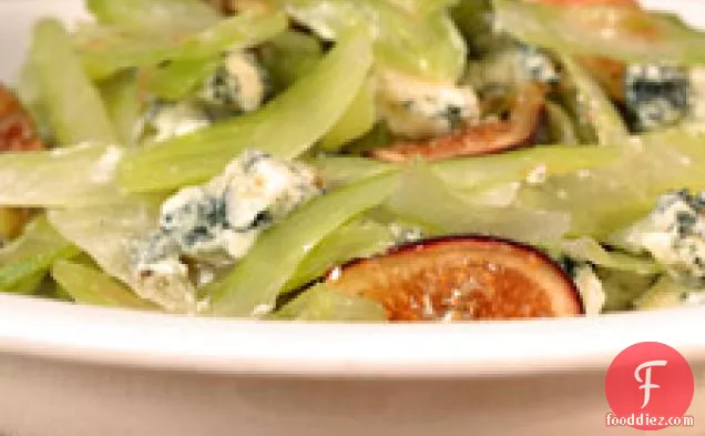 Celery, Fig, And Gorgonzola Salad