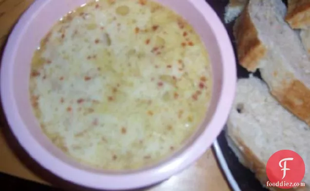 गिआडा का टस्कन व्हाइट बीन और लहसुन का सूप