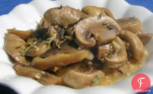 Nif's Sherry-Sauteed Mushrooms