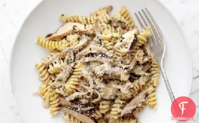 Creamy Shiitake Alfredo