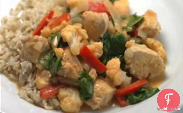 Quick Thai Chicken Red Curry