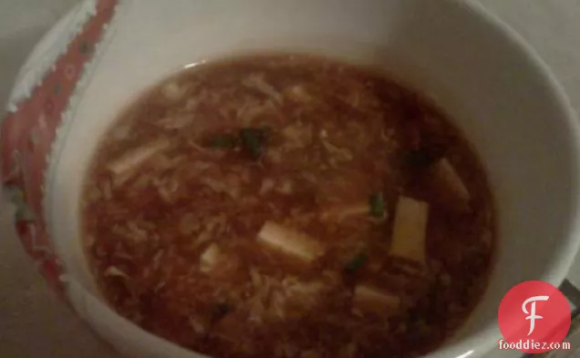 चांग का गर्म और खट्टा सूप