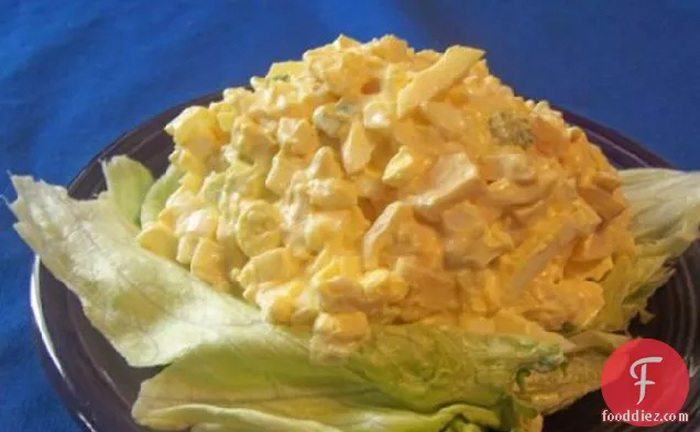 लो कार्ब एशियन एग सलाद