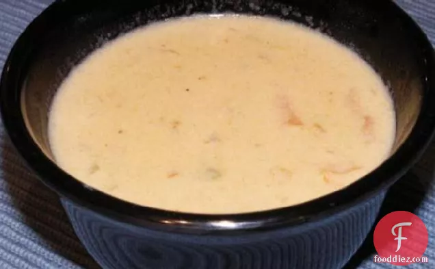 Cheddar-Apple Soup