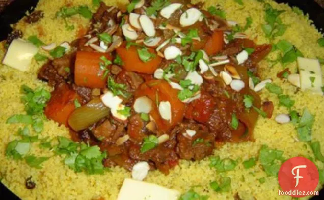Fragrant Moroccan Beef, Date, Honey and Prune Tagine - Crock Pot