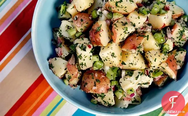 Potato Salad With Celery And Red Onion