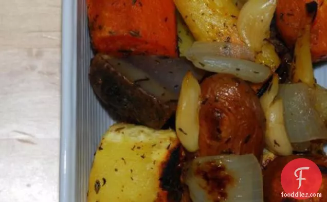 Rootin' Tootin' Roasted Roots - Roasted Root Vegetables in Paper