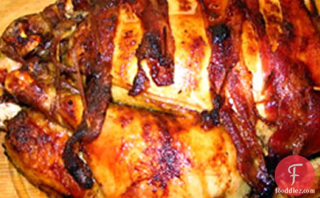 Bacon Roasted Chicken