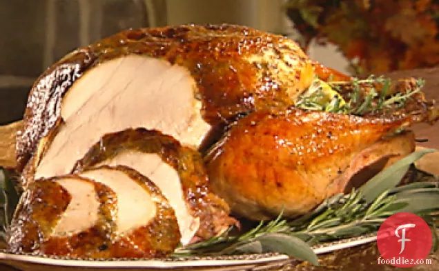 Roasted Butter Herb Turkey
