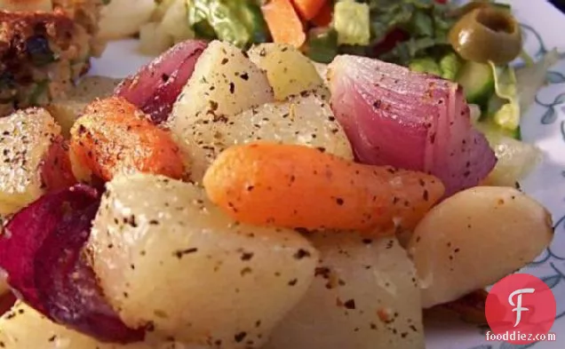 Oven Roasted Herbed Vegetables