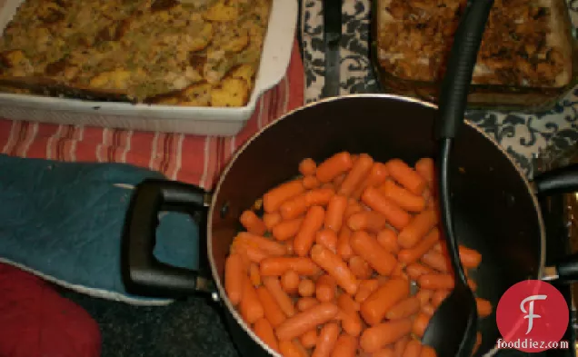Linda's Fantabulously Easy Honey Glazed Carrots