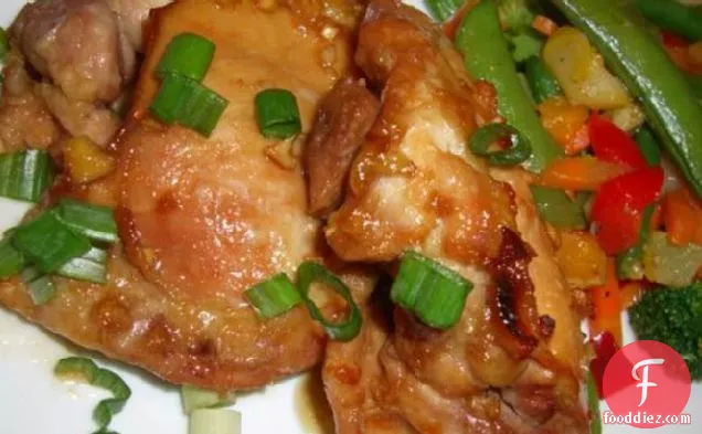 Pregnant Honey Ginger Chicken