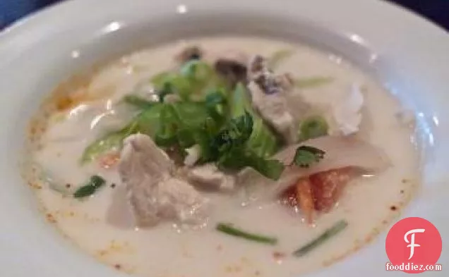 Thai Chicken and Coconut Soup (Tom Kha Kai)