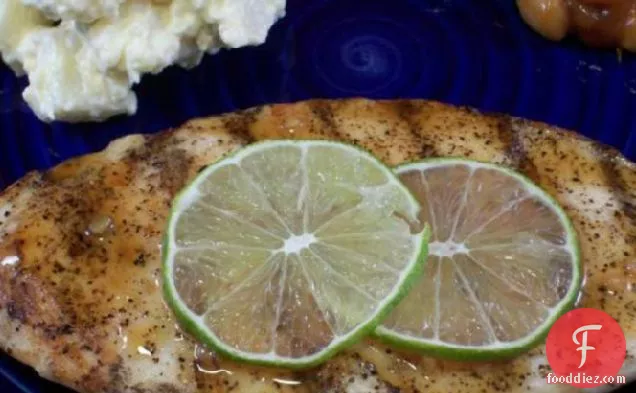 Chicken Breasts in Ginger Lime Sauce