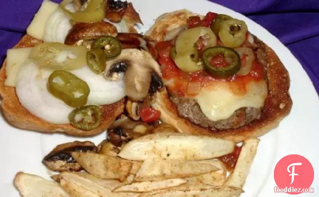 ग्रिल्ड मेक्सीबर्गर्स