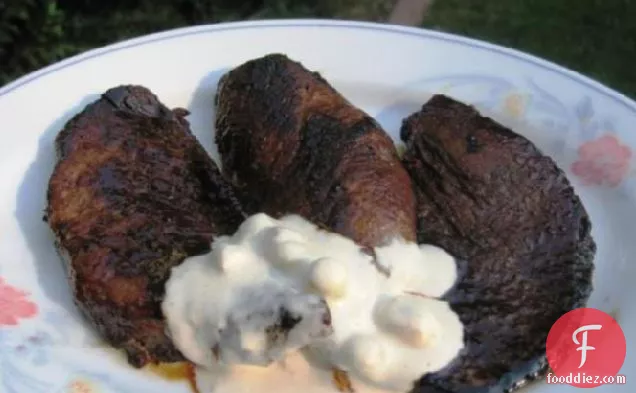 Ww Molasses Grilled Chops With Horseradish Sauce