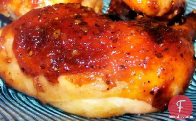 Barbecued Chicken Breasts