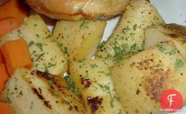 Parsnips with Almonds