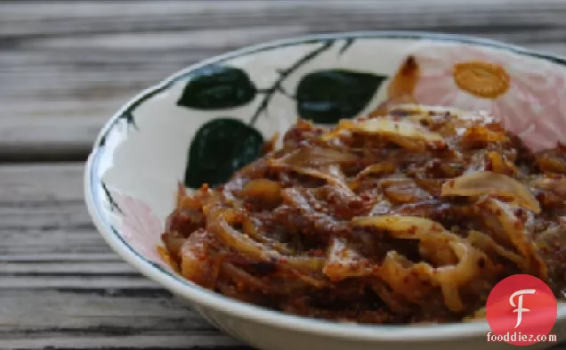 Caramelized Onion and Sweet Potato Tart