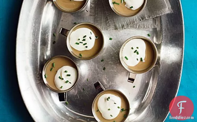 Chestnut and Celery Root Soup