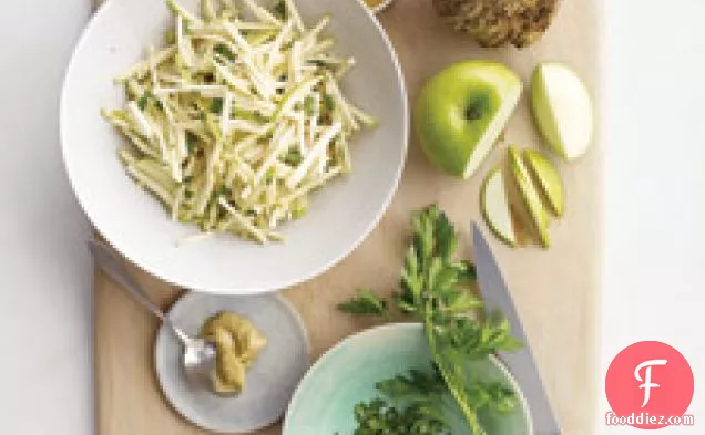 Celery Root And Apple Slaw