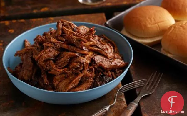 Beer Braised BBQ Pork Butt