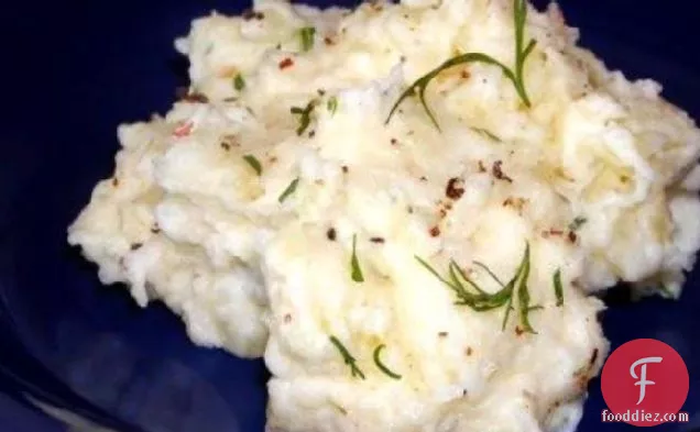Dill-Sour Cream Mashed Potatoes