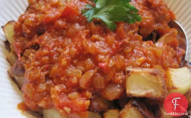 Patatas Bravas - Potatoes for the Brave, Spanish Style!