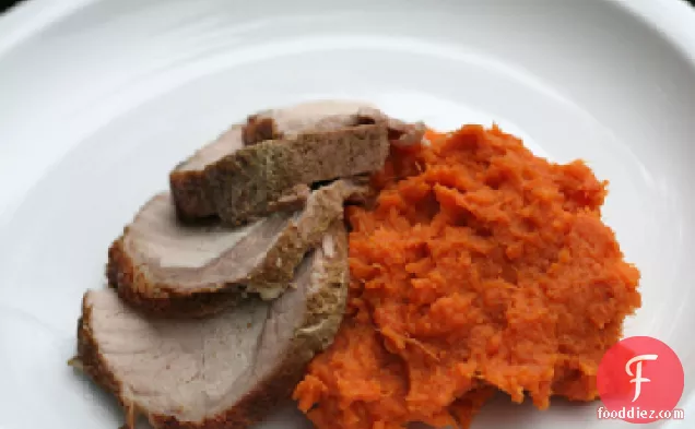 Mashed Sweet Potatoes With Orange Essence
