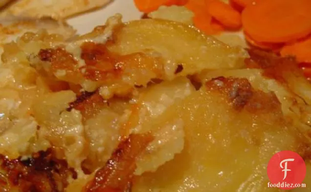 Potato Gratin with Caramelized Onions