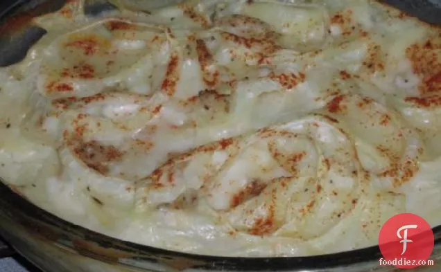 Light Scalloped Potatoes