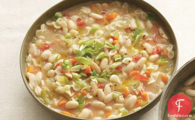 White Bean And Pasta Soup