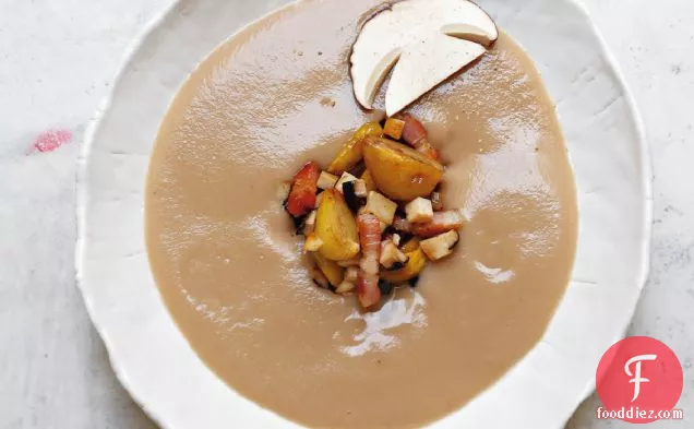 Chestnut Soup With Bacon Recipe