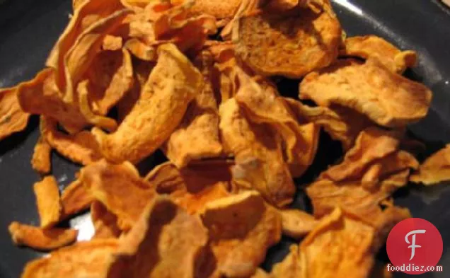 Oven Baked Sweet Potato Chips