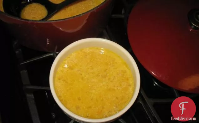 Sweet Potato Soup With Mascarpone