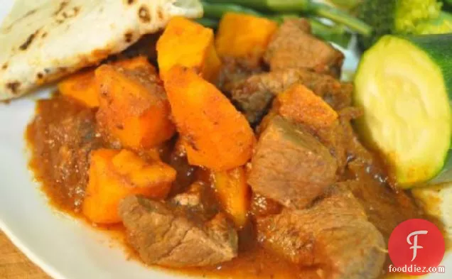 Slow-Cooked Asian Beef With Sweet Potato