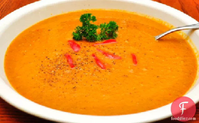Indian Spiced Sweet Potato Soup