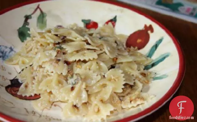 Bow Ties With Walnuts, Butter & Sage