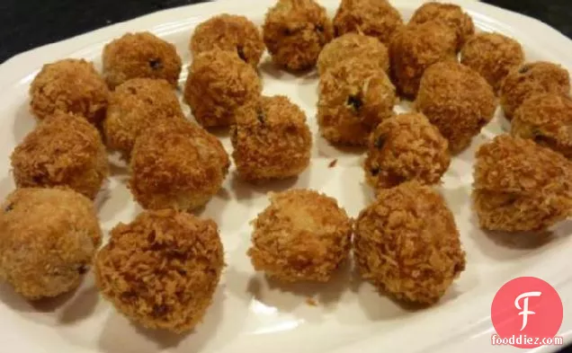 Spiced Chicken and Water-Chestnut Meatballs