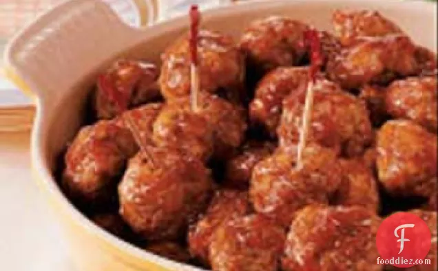 Sweet and Spicy Sausage Meatballs