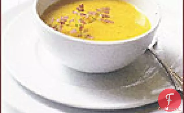 Silky Squash and Celery Root Soup