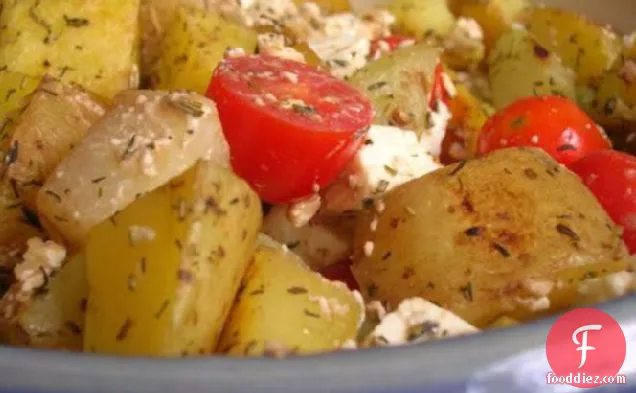 Mediterranean Roasted Potato Salad